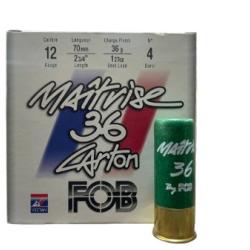 !! DESTOCKAGE !! CARTOUCHES FOB MAITRISE 36GR BJ CARTON PB:4 BOITE/25