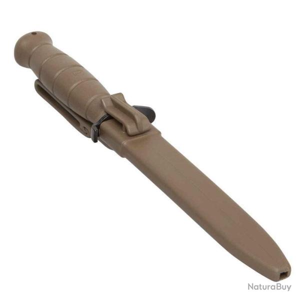 Couteau de survie Glock FM 81 avec scie Coyote