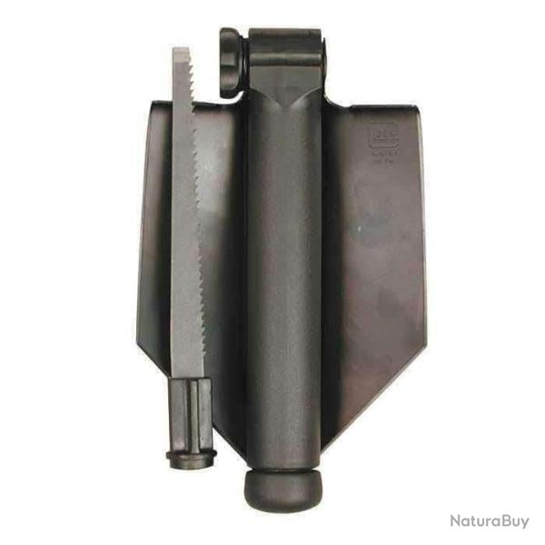 Pelle Glock Entrenching Tool pliable avec scie Noir