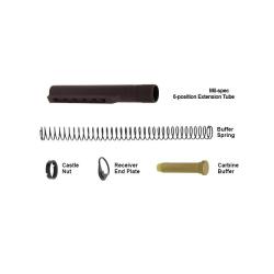 UTG Leapers - Tube pour AR15 MIL SPEC &agrave; 6 positions et kit d'accessoires