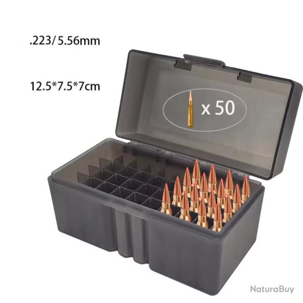 [LOT DE 2] Boite Rangement Munition 223 / 5.56 | TXC ARMEMENT