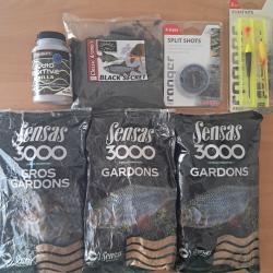 Lot p&ecirc;che pour gardons sensas neuf