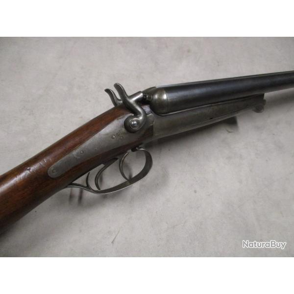 Joli HUSQVARNA mod�le 1877, Cal 12 � chiens, � 1 euro sans prix de r�serve!!! Apte au tir!!!