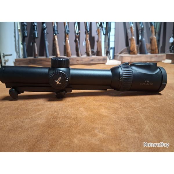 Swarovski Z8I 0.75-6x20 avec montage Blaser