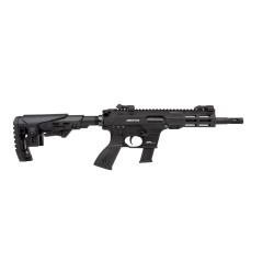 Carabine semi-automatique DERYA ARMS ZY9 cal.9x19 noir canon de 25.4cm  LEVIER ARMEMENT TYPE AR