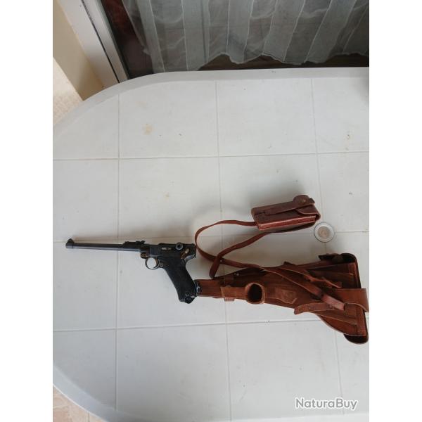 Pistolet  P08 artillerie fabrication ERFURT