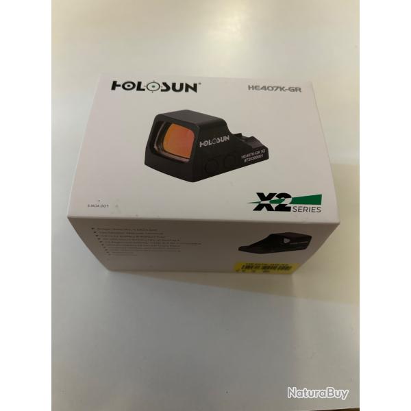 Point rouge holosun pour pistolet