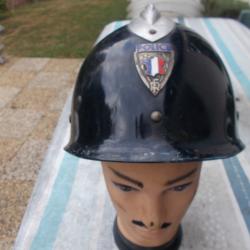 casque police petitcollins N&deg;1,complet et en tres bon &eacute;tat