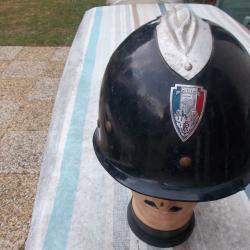 casque police petitcollins N&deg;2,complet et en tres bon &eacute;tat