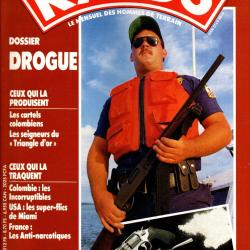 raids 38 dossier drogue, miami, france anti narcotiques , colombie , floride, survie aviateurs ,