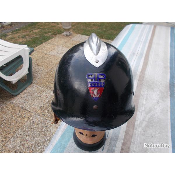 casque police petitcollins N�3,complet et en tres bon �tat