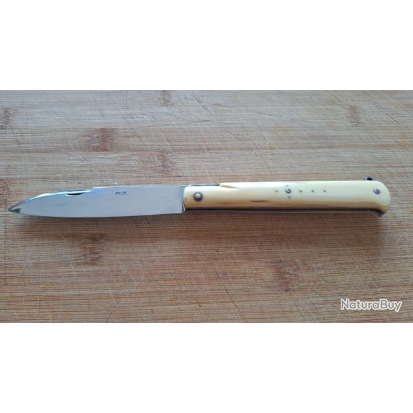Couteau Pliant Robert Beillonnet (M.O.F) type London Ivoire Mammouth