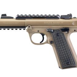 Ruger Mark IV 22/45 Tactical cal 22lr Cerakote Brown