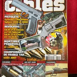 Sphinx 2000 et 3000, gros revolvers S&W... revue TIR CIBLES no 451 octobre 2007