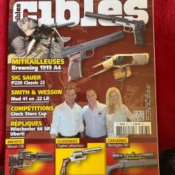 Browning 1919 A4, Sig Sauer P220... revue TIR CIBLES no 523 octobre 2013