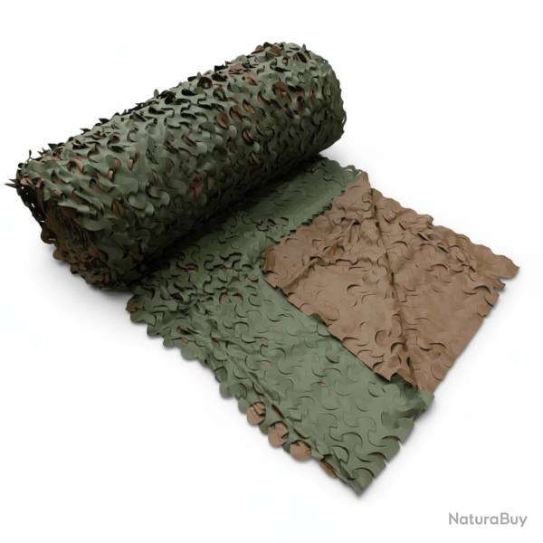 Filet de Camouflage For�t - CamoJardin� | Rouleau 50 m