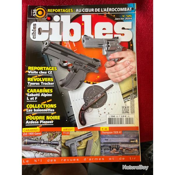 Taurus Tracker, visite chez CZ... revue TIR CIBLES no 526 janvier 2014