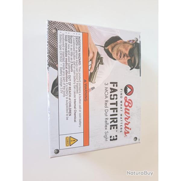 Optique Point rouge burris fastfire 3