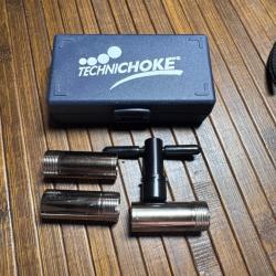 BO&Icirc;TE DE JEU DE 3 CHOKES COURT TECHNICHOKE STEEL - FULL - IMP - - CYL FAIR NEUF