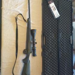 Fusil &agrave; pompe Winchester 12x76 crosse composite noir