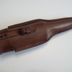 militaria ww1 &eacute;tui cuir fabrication rivet&eacute; erzat tromblon VB Francais 14/18 POILU