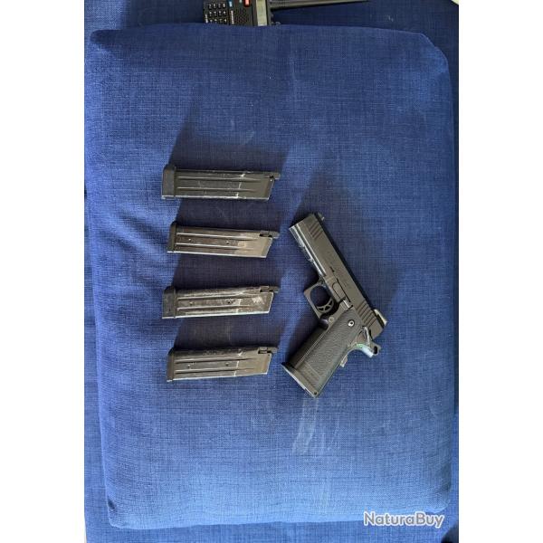 Pistolet GBB Hi-Capa OPS Tactical .45 - Full M�tal