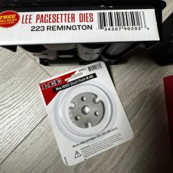 Jeux d'Outils Lee Pro pour 223 Remington + Shell plate n&deg;4S