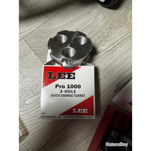 Lee precision - Tourelle 3 positions pour Lee Pro 1000