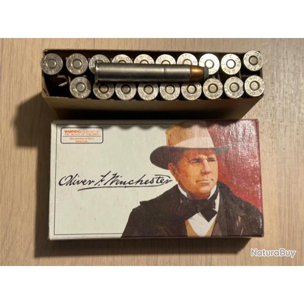 Bo�te de 20 cartouches .38-55 WCF comm�moratives Oliver F. Winchester - PORT COMPIS