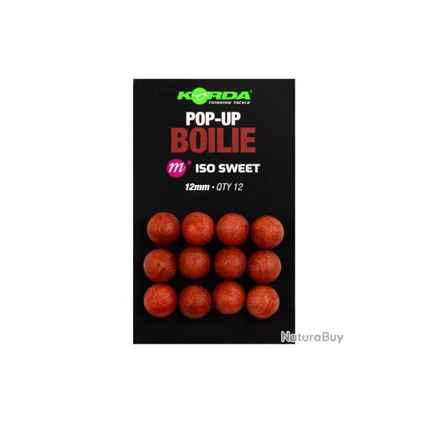 Bouillette Korda Plastic Pop Up Iso Sweet 12mm