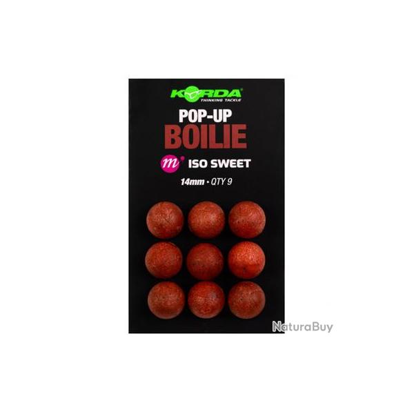Bouillette Korda Plastic Pop Up Iso Sweet 14mm