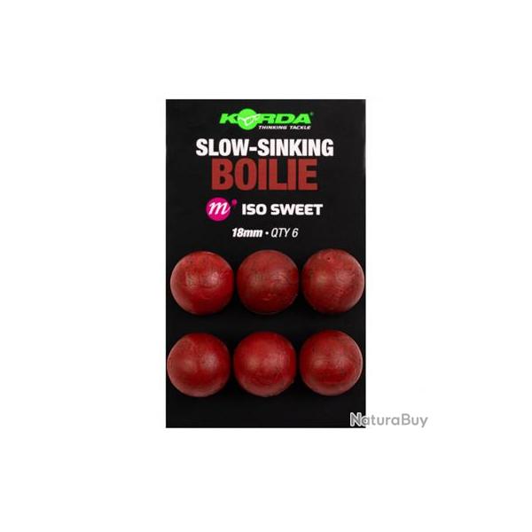 Bouillette Korda Plastic Wafter Iso Sweet 18mm