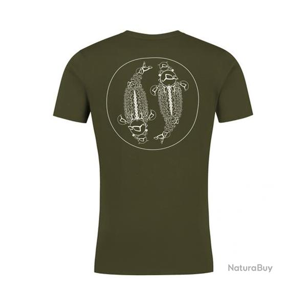 T-Shirt Korda Women Mandala Dark Olive XL