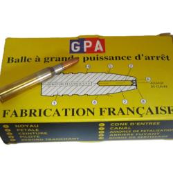 Boite de 20 cartouches GPA Sologne calibre 7x65 R Cat&eacute;gorie C