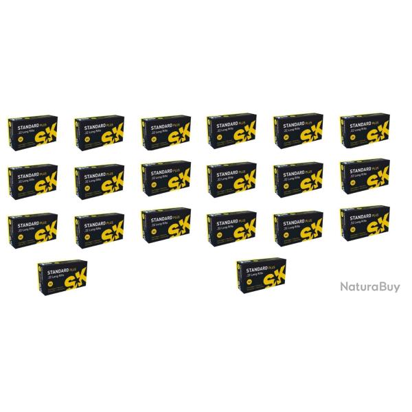 Munitions SK standard plus cal.22LR par 1000