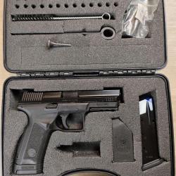 Pistolet LUGER mod&egrave;le MC9 - Cal. 9x19 + Mallette et second chargeur (Occasion)
