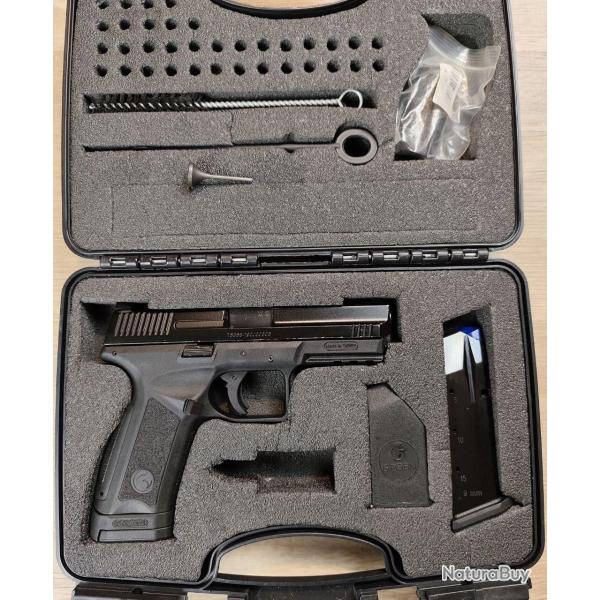 Pistolet LUGER mod�le MC9 - Cal. 9x19 + Mallette et second chargeur (Occasion)