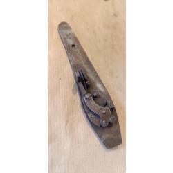 platine pour fusil ou pistolet du XIXeme &agrave; chien - balle &agrave; broche (C1)