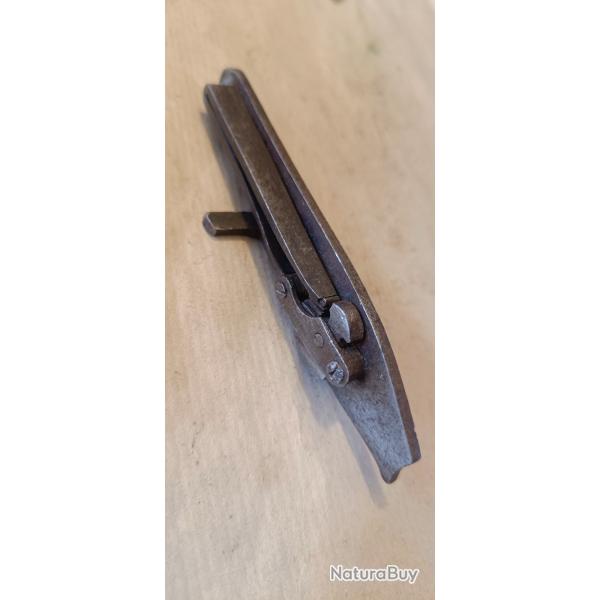 platine pour fusil ou pistolet du XIXeme � chien - balle � broche (C2)
