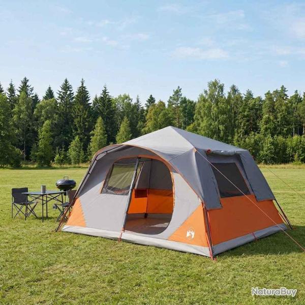 Tente Instantan�e avec toit Gris et orange 365 x 280 x 200 cm
