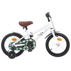 V&eacute;lo pour Enfants 16 Pouces pour 4-6 ans Blanc