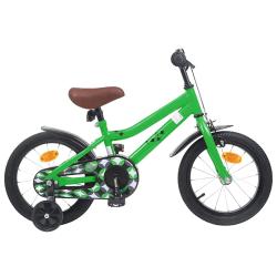 V&eacute;lo pour Enfants 14 Pouces pour les 3-5 ans Vert
