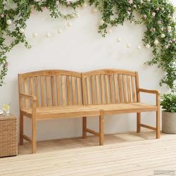 Banc en Bois Sculpt&eacute; en Rose 150 x 60 x 90 cm Naturel