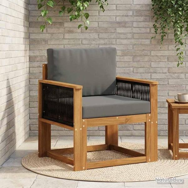 Sofa de milieu ext�rieur Bois d'Acacia Massif Naturel