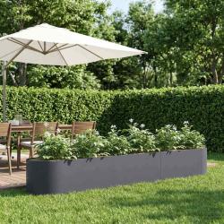 Jardin sur&eacute;lev&eacute; Anthracite 300 x 40 x 40 cm Acier