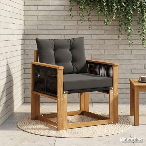 Sofa de milieu ext�rieur Bois d'Acacia Massif Naturel