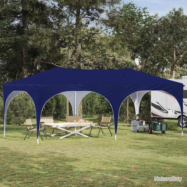 Tente de f�te pop-up 575 x 288 x 245 cm Bleu Tissu Oxford