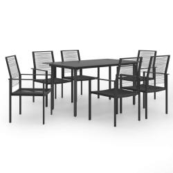 Ensemble &agrave; manger de jardin 7 pcs