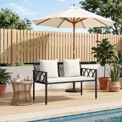 Bancs d'ext&eacute;rieur 2 -Seater 116 x 56 x 75 cm polyrotin
