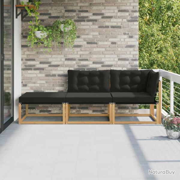Unit� de canap� sectionnel Blanc 241,5 x 83 x 73 cm